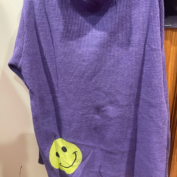 Royal apparel kids‎ purple waffle knit thermal shirt - Picture 4 of 4